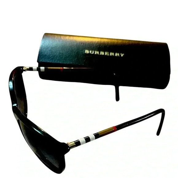 Burberry Accessories - Authentic BURBERRY SUNGLASSES Burberry Black Cat Eye Sunglasses and hard case